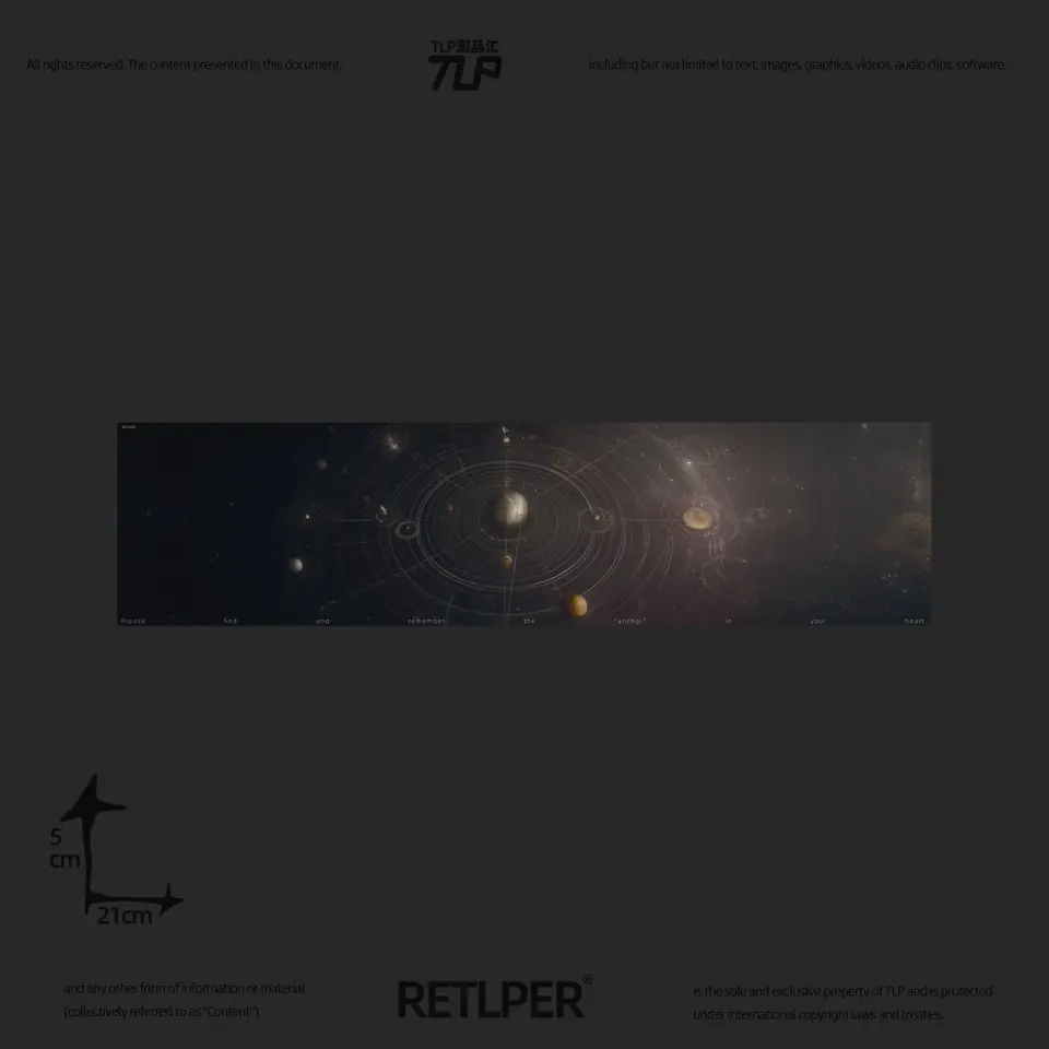 cosmic traveler reflective sticker gallery view 5