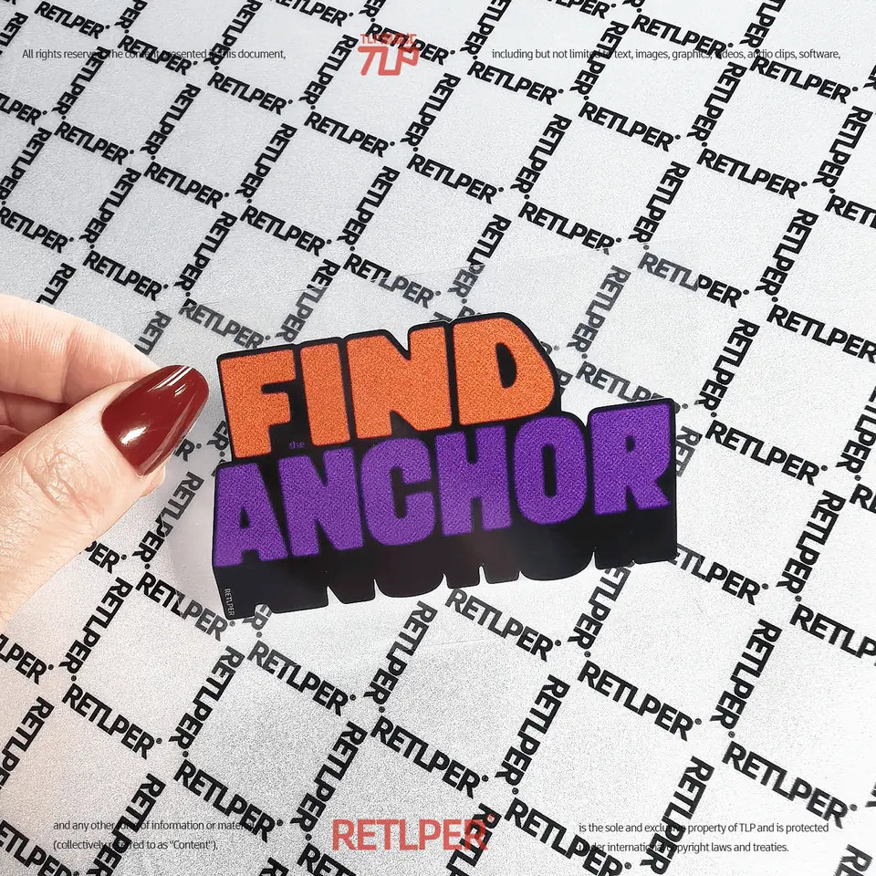 find yourself again reflective sticker gallery view 2