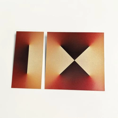 RETLPER AY278C Orange Red and Black Geometric Rectangle and Square Sticker Set product photo