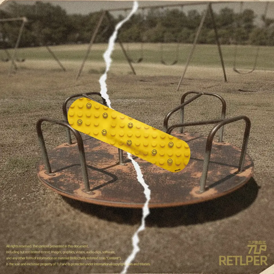 yellow bandage reflective sticker gallery view 3