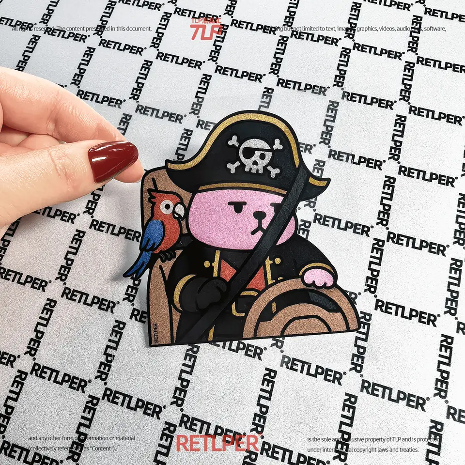 pirate rabbit A physical detail