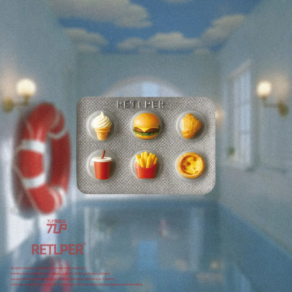 simple happy little formula reflective sticker gallery view 4