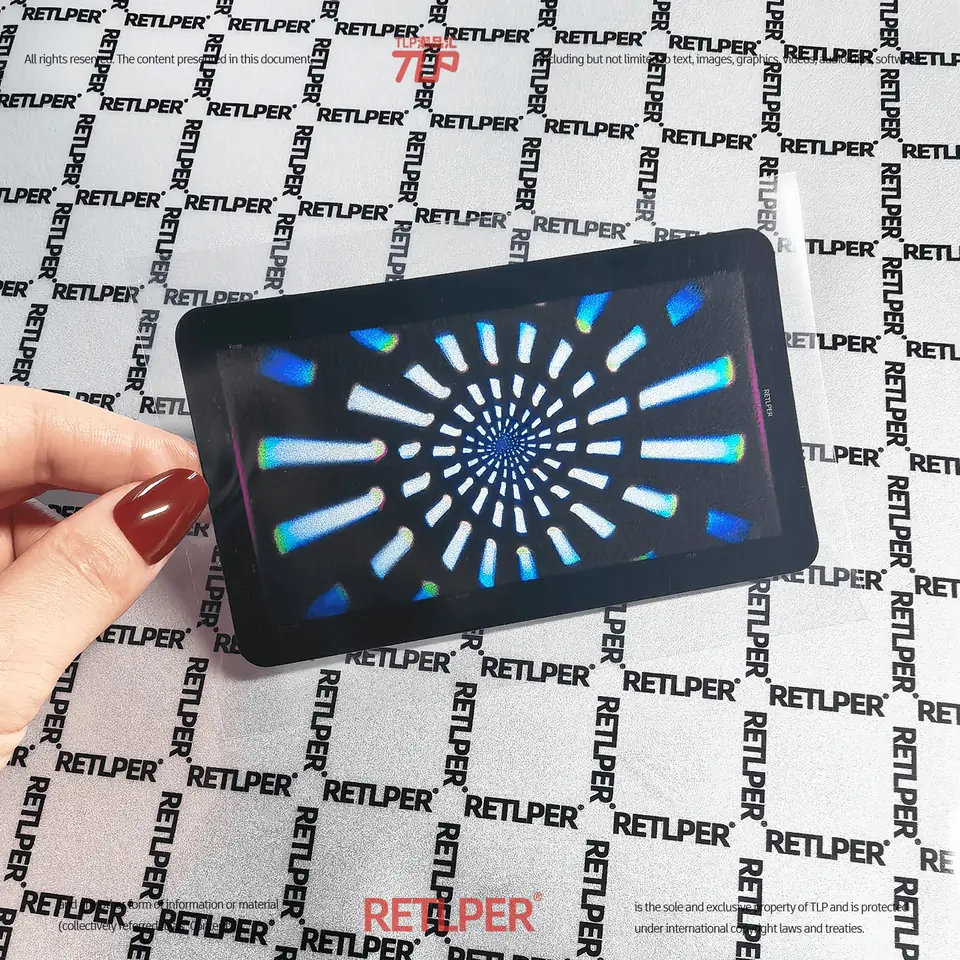time travel depth reflective sticker gallery view 2